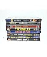 8 Vintage Horror Color/Black &amp; White DVD&#39;s Vincent Price Bela Lugosi 12 ... - $319.95 MXN