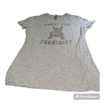 French Bulldog Junior T shirt Parlez-Vous Francais? Do you Speak French?... - £7.90 GBP