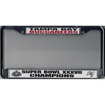 super bowl xxxviii champs tampa bay buccaneers nfl football license plate frame - £24.12 GBP