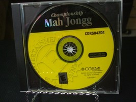 Championship Mah Jongg (PC, 2003) - £3.82 GBP