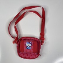 2004 Sanrio Hello Kitty Bag Pink Purse with Wallet Shoulder Strap - £29.13 GBP