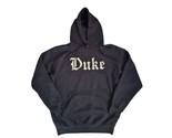 VINTAGE Old English PRINT TRT Classic Duke University Blue Devils  Hoodi... - £30.46 GBP