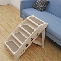 Foldable Pet Stairs Steps for Dogs and Cats Safe Ladder HEAVY DUTY Up to... - £42.99 GBP