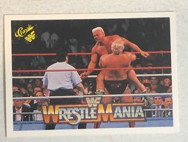 Wrestlemania V Ronnie Garvin Trading Card 1990 WWF WWE wrestling Classics #84 - $1.97