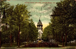 Vintage POSTCARD- Notre Dame College, South Bend, Indiana BK65 - £3.95 GBP