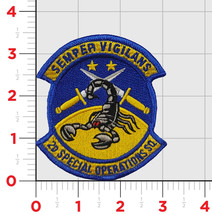 AIR FORCE 2ND SOS SPECIAL OPERATIONS SQUADRON HOOK &amp; LOOP PATCH - £27.45 GBP