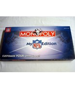 Monopoly My NFL Edition Complete With 6 Custom Metal Tokens 2006 Hasbro - $17.76 CAD