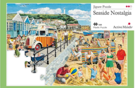 Active Minds 35 Piece Seaside Nostalgia Jigsaw Puzzle - £22.78 GBP