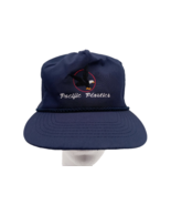 Pacific Plastics Eagle Image Otto Blue Baseball Cap Hat Adjustable Back - $11.39