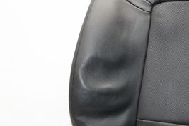 2009-2012 BMW 750Li 740i F01 FRONT RIGHT UPPER SEAT LEATHER COVER BLACK P9822 image 5