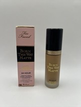 Too Faced Born This Way Foundation Matte,1 fl oz/ 30ml- Golden- NEW IN BOX - £23.34 GBP
