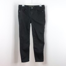 Calvin Klein Jeans Women&#39;s 10 Solid Black Ankle Skinny Pants - £10.16 GBP