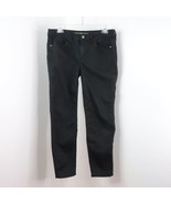 Calvin Klein Jeans Women&#39;s 10 Solid Black Ankle Skinny Pants - £10.22 GBP