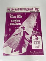 My One &amp; Only Highland Fling Sheet Music - $8.86