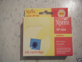 Xprint Epson Stylus Compatible Yellow Ink Cartridge - #XP-444 - NEW!!! - £8.47 GBP