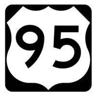 US Route 95 Sticker R1952 Highway Sign Road Sign - $1.45+