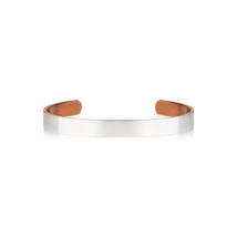 Sabona of London. Brushed Silver Original Magnetic Bracelet. Size Small. - $108.55