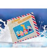 Vintage Sanrio 1979 Trip to Wonderland Stamp Collection Mini Seal Book - $1,072.58 MXN