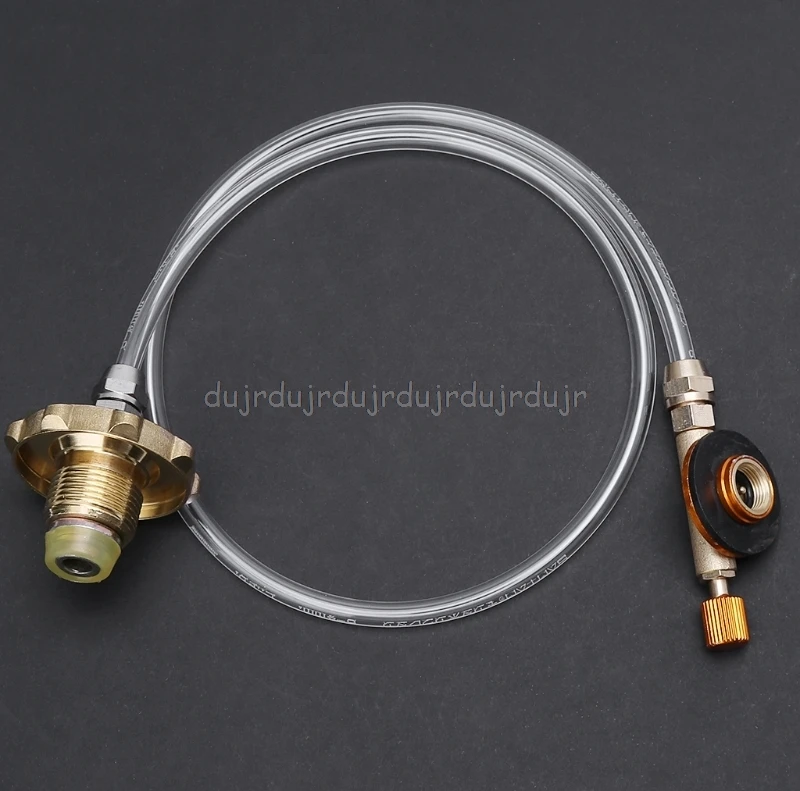 Outdoor Camping Propane Refill Adapter Gas Flat Cylinder Tank Coupler Ad... - $137.37