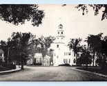 Public Library Unitarian Church Kennebunk Maine ME Photo-Type DB Postcar... - £10.20 GBP