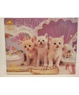 Golden Blue-Eyed Beauties 500 Piece 1994 Jigsaw Puzzle 18&quot; x 14&quot; Age 10 ... - $19.99