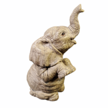 Martha Carey Elephant Figurine Sculpture Popcorn FREE SHIPPING Vintage 1989 - £35.24 GBP