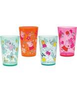 Peppa Pig Nesting Tumbler Set for At Home, 14.5oz Non-BPA Plastic Cups, ... - £15.78 GBP