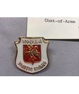 Moscow Mockba Russia Coat of Arms Pin Badge Soviet GOLDEN RING OF MOSCOW - $188.08 MXN