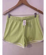 Childrens Place Girls Shorts Size XXL 16 Lime Green Pull Up Shorts NEW - £6.85 GBP