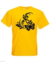 Mens T-Shirt Beautiful Butterfly, Butterflies Shirt, Nature Abstract Tshirt - £19.54 GBP