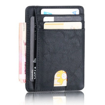 Slim RFID Blocking Leather Wallet Credit ID Card Holder Wallet for Men or Women  - £6.21 GBP+