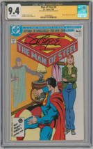 CGC JSA SS 9.4 Man of Steel #6 John Byrne Cover Story &amp; Art / Superman Reboot - £81.43 GBP