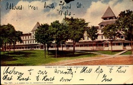 Tonka Bay Hotel Lake Minnetonka MN 1909 UDB Vintage Postcard BK49 - £3.16 GBP