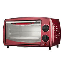 Brentwood 9-Liter (4 Slice) Toaster Oven Broiler (Red) - $78.92