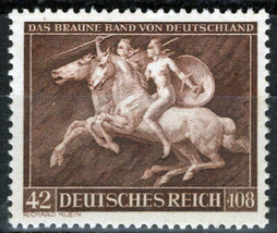 ZAYIX Germany B192 MNH Semi-Postal Horses Brown Ribbon 042523SM10 - £6.47 GBP