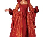 Tabi&#39;s Characters Elizabethan Queen Costume (Large) Burgundy - £329.51 GBP