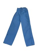Vintage Blue Elastic Waist Cotton Blend Barbie Pants - $6.55 CAD