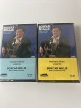 Boxcar Willie Heartland Music Presents Best Loved Favorites Cassettes 2X - £6.02 GBP