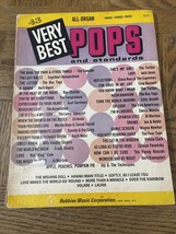 Very Best Pops And Standards Song Book - $25.15