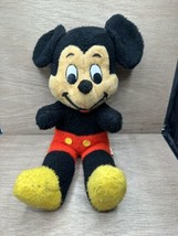 Mickey Mouse Plush Doll Walt Disney Vintage 1960s California Stuffed Toys - $24.75