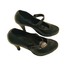 Lavorazione Artigianale Women`s High Heels Shoes Black Genuine Leather 37 Italy  - £10.29 GBP