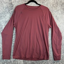 Rhone Longsleeve Shirt Mens Medium Purple Activewear Performance Outdoor... - £21.65 GBP