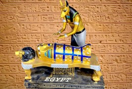 Unique Anubis statue of Afterlife, Egyptian God Anubis Sculpture, Ancient Egypti - £146.11 GBP