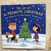 A Peanuts Christmas~50 Years Of Holiday Comics~Hardcover with Dust Jacket - £10.38 GBP