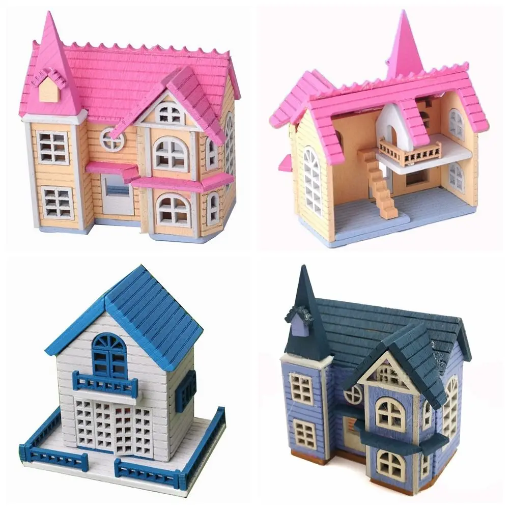 Diy Dollhouse Kit Diy Housedollhouse Miniature Furniture Mini House Children&#39;s - £7.22 GBP+