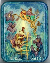 The magic cat &quot;by mochalova with Fairies, Butterflies and Flowers russian - £1,022.81 GBP