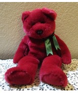 Ty Beanie Buddy Cranberry The Bear 1998  14&quot; NO HANG TAG - $15.05 CAD