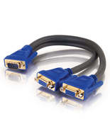 Ultima™ One HD15 Male to Two HD15 Female SXGA Monitor Y-Cable - $459.46 MXN