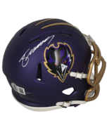 Zay Flowers Autographed Ravens 2024 Alternate Mini Speed Helmet Beckett - $2,619.87 MXN