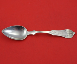 Meyer and Graffe Coin Silver Place Soup Spoon Bright-Cut 7&quot; Flatware Heirloom - £77.90 GBP